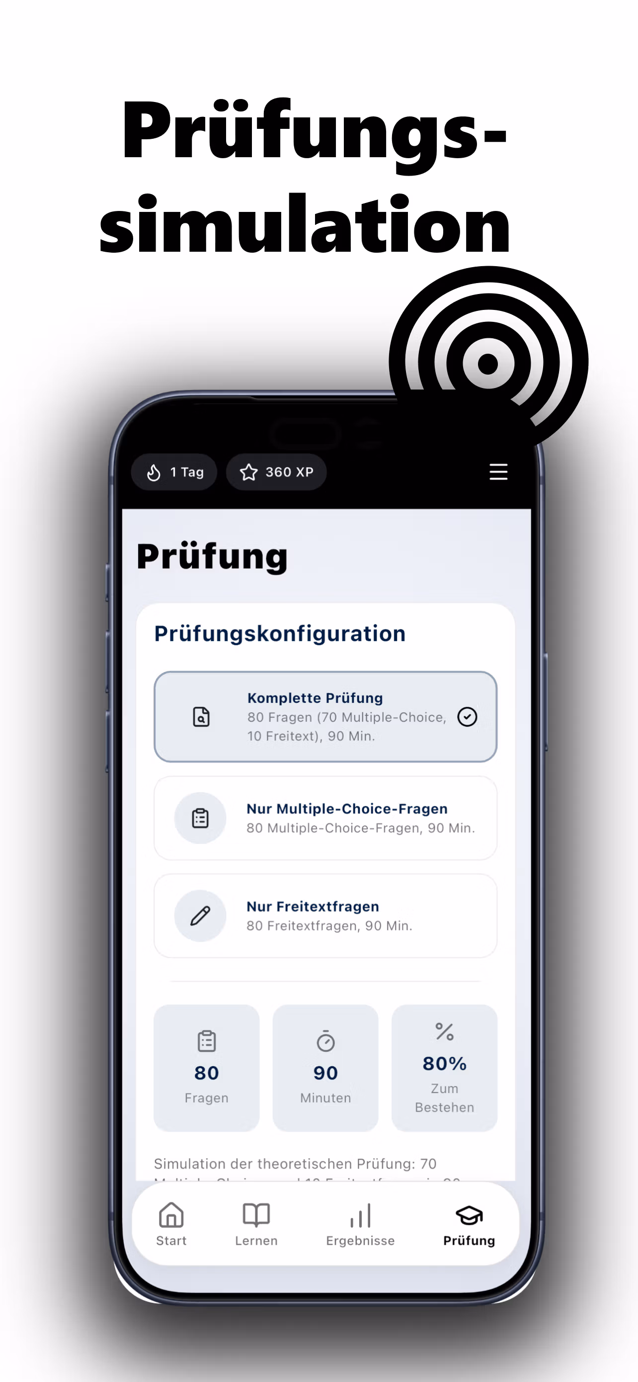 Prüfungsreife und Analyse